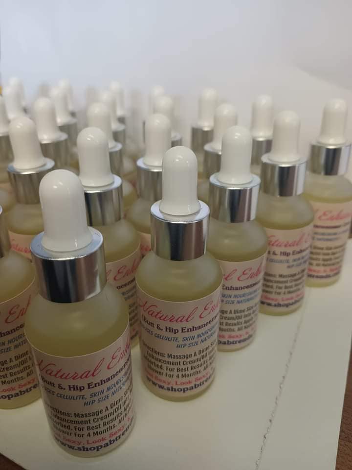 Natural Enhancement Butt & Hip Oil