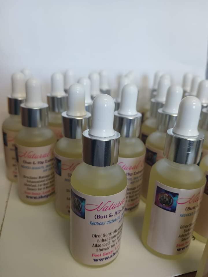 Natural Enhancement Butt & Hip Oil