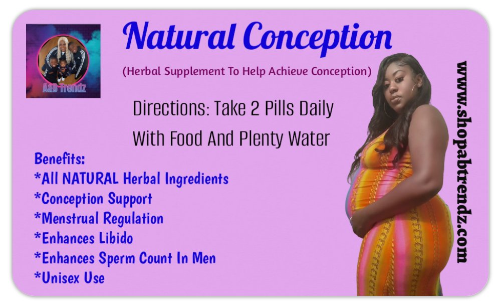 Natural Conception Herbal Supplement