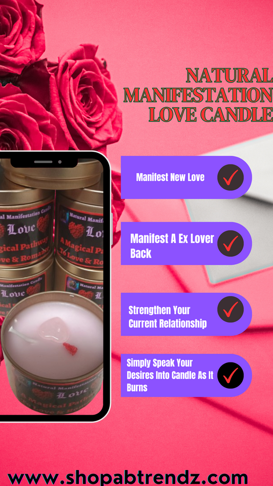 LOVE Manifestation Candle