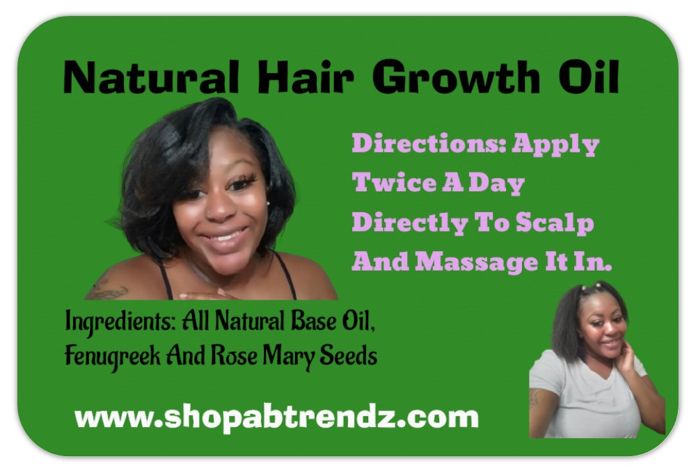 Natural Hair Growth Oil