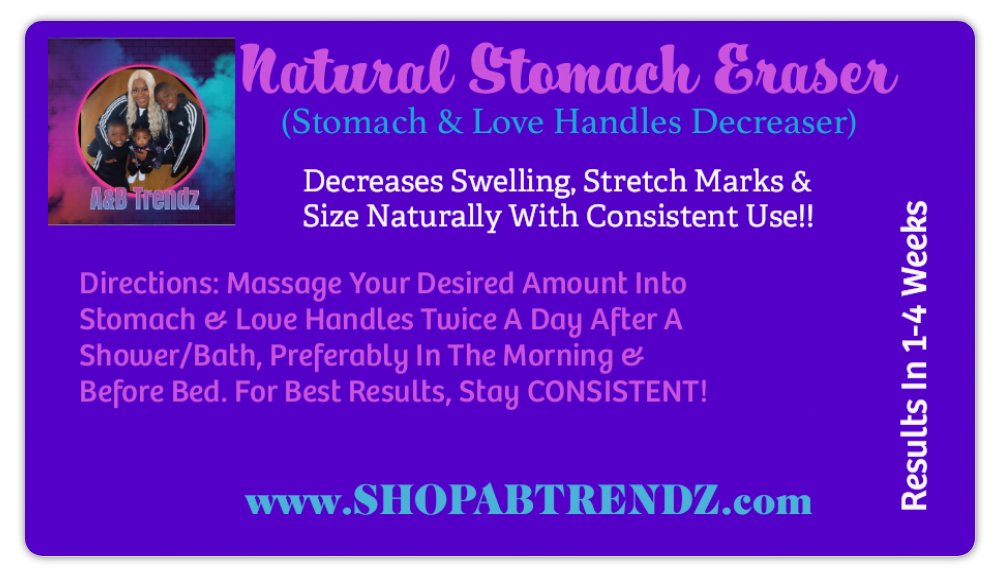 Natural Stomach Eraser Oil