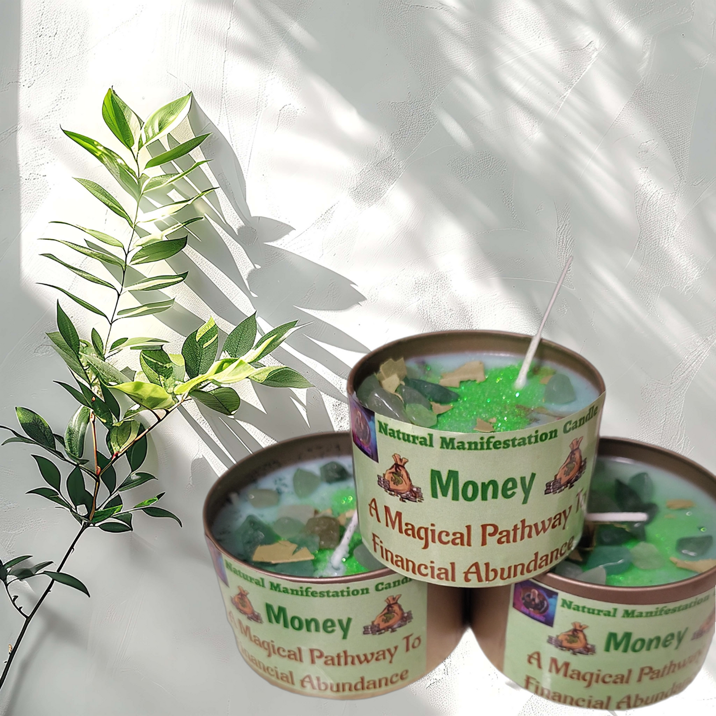 MONEY Manifestation Candle
