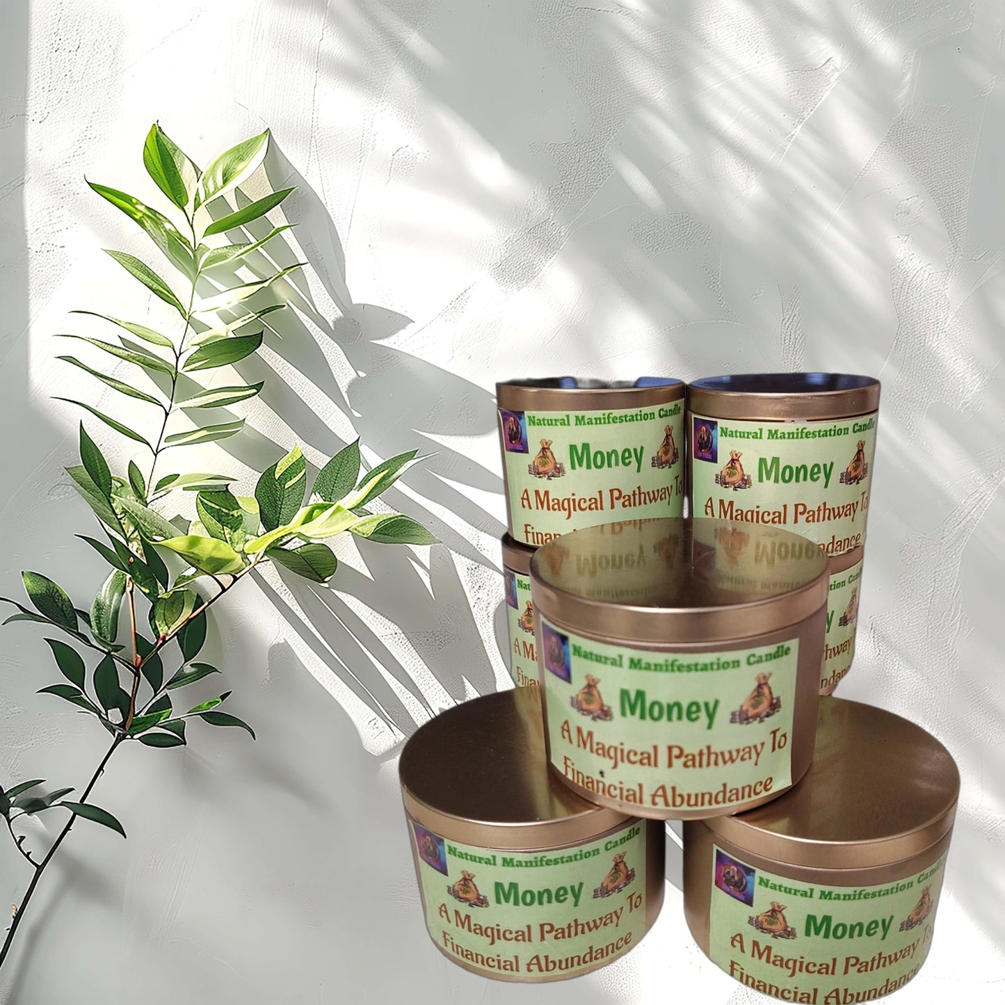 MONEY Manifestation Candle